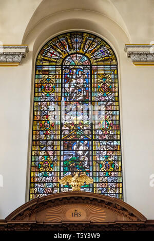 Kirche St. Vedast Alias fördern, fördern Lane, London Stockfoto