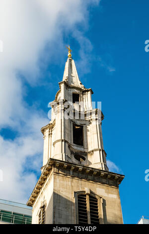 Kirche St. Vedast Alias fördern, fördern Lane, London Stockfoto