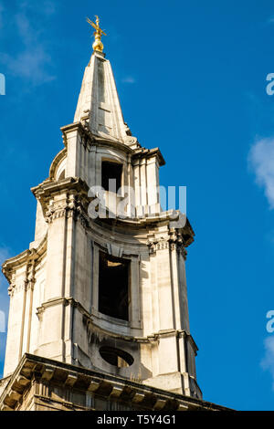 Kirche St. Vedast Alias fördern, fördern Lane, London Stockfoto