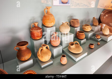 ANTALYA, Türkei - September 14, 2014: das Archäologische Museum von Antalya ist eines der größten Museen der Türkei in Antalya in der Türkei entfernt Stockfoto