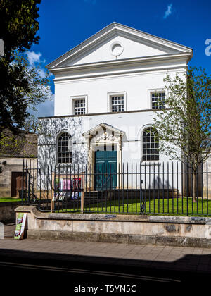 Holywell Musik Zimmer am Wadham College der Universität Oxford - ein Kammermusiksaal es geglaubt wird, Britains erste Konzertsaal zu sein. Gebaut 1748. Stockfoto