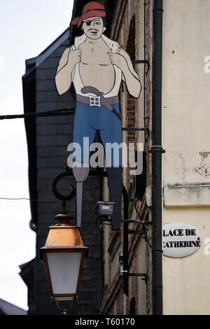 Honfleur - Calvados - Frankreich Stockfoto