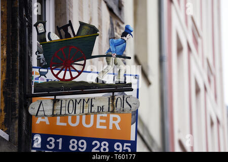 Honfleur - Calvados - Frankreich Stockfoto