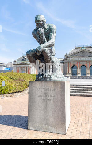 Denker von Auguste Rodin, Kyoto National Museum, Higashiyama-Ku, Kyoto, Japan Stockfoto