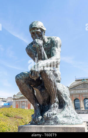 Denker von Auguste Rodin, Kyoto National Museum, Higashiyama-Ku, Kyoto, Japan Stockfoto