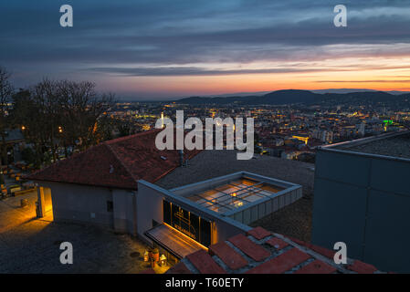 Schlossberg Graz Stockfoto