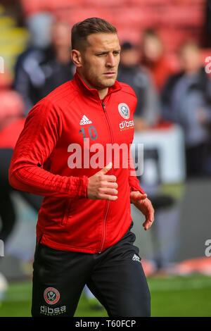 27.April 2019, Bramall Lane, Sheffield, England; Sky Bet Meisterschaft, Sheffield United vs Ipswich Town; Quelle: Craig Milner/News Bilder der Englischen Football League Bilder unterliegen DataCo Lizenz Stockfoto