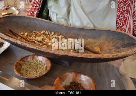 Bunten Gewürzen - Indonesien Stockfoto