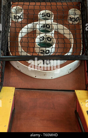 Old Fashion vintage Ball Spiel, Das ist ein altes, aber immer noch Funktionen. Stockfoto