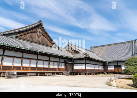 Burg Nijō, nakagyo-ku, Kyoto, Japan. Ninomaru Palace. Stockfoto