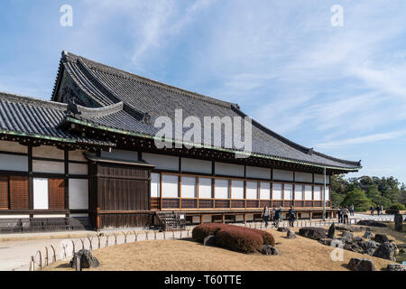 Burg Nijō, nakagyo-ku, Kyoto, Japan. Ninomaru Palace. Stockfoto