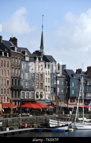 Vieux Bassin - Honfleur - Calvados - Paris - Frankreich Stockfoto