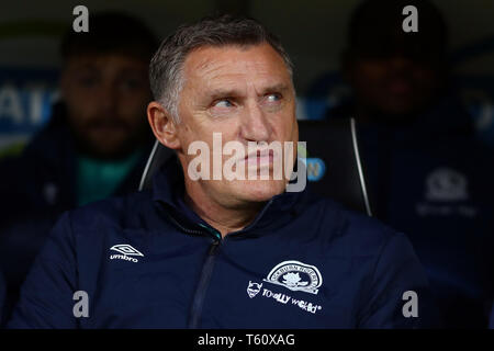 Tony Mowbray, Manager von Blackburn Rovers - Norwich City v Blackburn Rovers, Sky Bet Meisterschaft, Carrow Road, Norwich - 27. April 2019 Editorial U Stockfoto