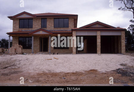 Neues Haus gebaut, einem Vorort von Sydney, New South Wales, Australien Stockfoto