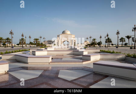Qasr Al Watan Presidential Palace in Abu Dhabi, VAE Stockfoto