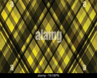 Abstract vector Geometrische rhombus Hintergrund - Gelb Stock Vektor