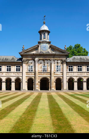 Das Kartenblatt, Emmanuel College, Universität Cambridge, St Andrew's Street, Cambridge, Cambridgeshire, England, Vereinigtes Königreich Stockfoto