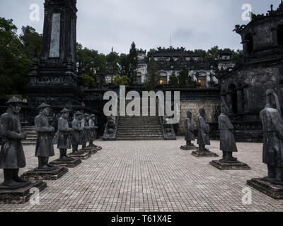 Königliche Grab von Khai Dinh König (Lăng Khải Định) in der Nähe Hue, Vietnam, Asien Stockfoto