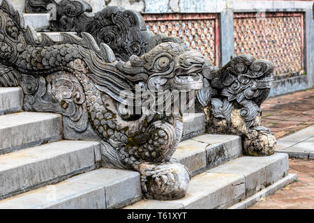 Verboten lila Stadt und Zitadelle Hue Vietnam Stockfoto