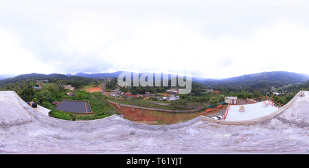 360 Grad Panorama Ansicht von Nedumkandam, Idukki, Kerala, Indien