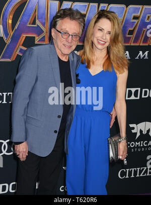 Frankie Valli, Jackie Jacobs 381 besucht die Weltpremiere von Walt Disney Studios Motion Pictures Avengers Endgame im Los Angeles Convention Center am 22. April 2019 in Los Angeles, Kalifornien. Stockfoto