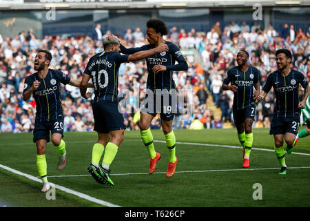 Burnley, Großbritannien. 28 Apr, 2019. X während der Premier League Match zwischen Burnley und Manchester City im Turf Moor am 28. April 2019. Credit: PHC Images/Alamy leben Nachrichten Stockfoto