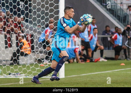 Curitiba, Brasilien. 28 Apr, 2019. PR - Curitiba - 04/28/2019 - Brasilien eine 2019, Atlético PR x Vasco - Marco Ruben Atlético-PR-Player beim Spiel gegen Vasco im Arena da baixada Stadium für die brasilianische Meisterschaft ein 2019. Foto: Gabriel Machado/AGIF AGIF/Alamy Credit: Live-Nachrichten Stockfoto