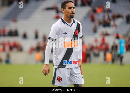 Curitiba, Brasilien. 28 Apr, 2019. PR - Curitiba - 04/28/2019 - Brasilien eine 2019, Atlético PR x Vasco - Pikachu player von Vasco bei einem Match gegen Atlético-PR bei Arena da baixada Stadium für die brasilianische Meisterschaft ein 2019. Foto: Gabriel Machado/AGIF AGIF/Alamy Credit: Live-Nachrichten Stockfoto