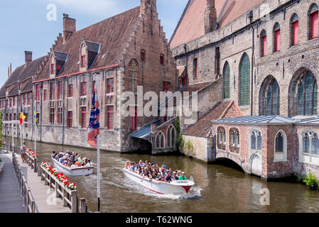 Alte St. John's Hospital in Burges, Belgien Stockfoto