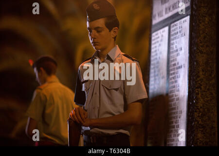 Bild von Tim Manschette - 25. April 2019 - ANZAC Day Services, Nelson, Neuseeland Stockfoto