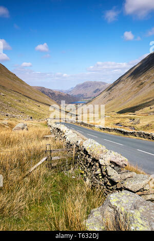 Der kirkstone Pass im Nationalpark Lake District, Cumbria England Großbritannien Stockfoto