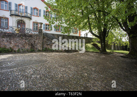 Schloss buergeln in Süddeutschland in der Nähe von schliengen, baden-würrtemberg. Stockfoto