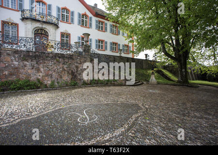 Schloss buergeln in Süddeutschland in der Nähe von schliengen, baden-würrtemberg. Stockfoto