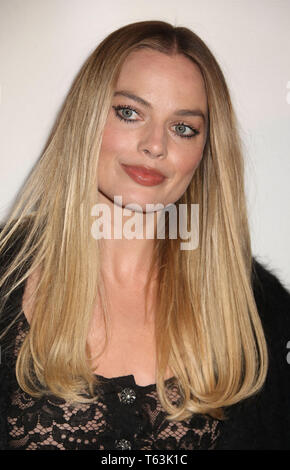 April 28, 2019 - New York City, New York, USA - Schauspielerin Margot Robbie besucht die Premiere von 'Dreamland' während der 2019 TriBeCa Film Festival gehalten an Tpac. (Bild: © Nancy Kaszerman/ZUMA Draht) Stockfoto