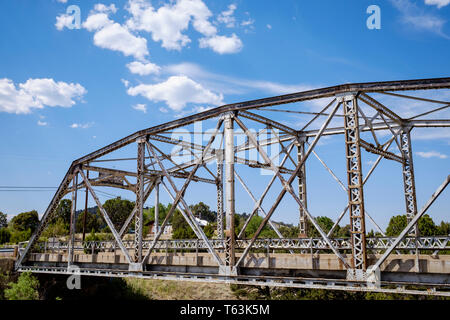 Walnut Canyon Bridge auf der historischen Route 66 in Arizona, USA Stockfoto