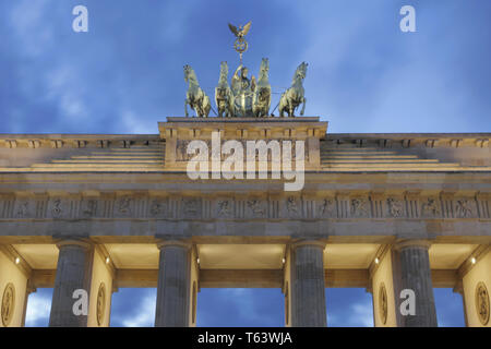 Brandenburger Tor, Berlin, Deutschland Stockfoto