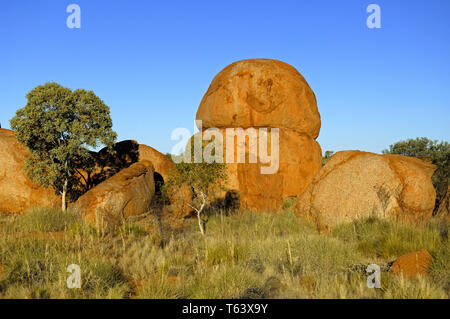 Devils Marbles, Tennant Creek, Northern Territory, Australien Stockfoto