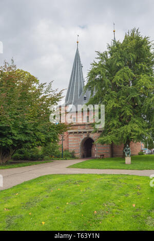 Ansicht des Cellebroederspoort, Vom Park aus gesehen Stockfoto