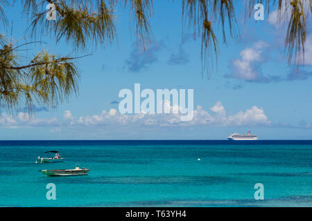 Governor's Beach, Grand Turk, Turks- und Caicos-Inseln, Karibik. Stockfoto