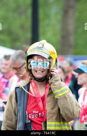 London, Großbritannien. 28. April 2019 Virgin Money London Marathon. Quelle: A.Bennett Stockfoto