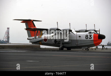 Pfister Marine/Jpan Marintime Self Defense Force JMSDF Shin Meiwa US-1A Stockfoto