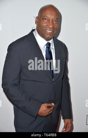 *** Foto *** Regisseur John Singleton hat im Alter von 51. LOS ANGELES, Ca - 1. Dezember: John Singleton besucht die 2016 Ebenholz Power 100 Gala im Beverly Hilton Hotel in Beverly Hills, Kalifornien am 1. Dezember 2016. Credit: Koi Sojer/Snap'N U Fotos/MediaPunch Stockfoto