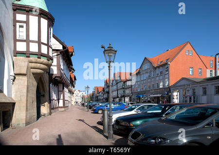 Residenzstadt Celle in Niedersachsen, Deutschland Stockfoto