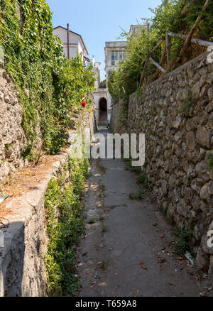 Ravellio Eine Gemeinde über die Amalfi Küste. Italien. Seine malerische Lage macht es zu einem beliebten Reiseziel Stockfoto