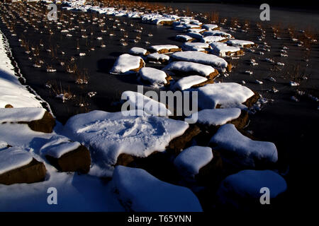 Wasser Garten, Reden, Schiffweiler, Deutschland Stockfoto