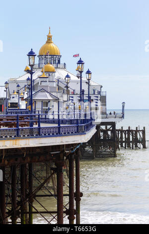 Der Pier von Eastbourne, East Sussex, Großbritannien Stockfoto