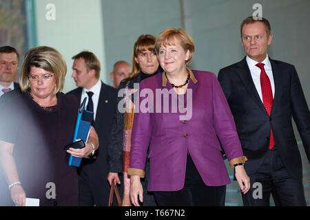 12. Deutsch-polnischen Regierungskonsultationen Stockfoto