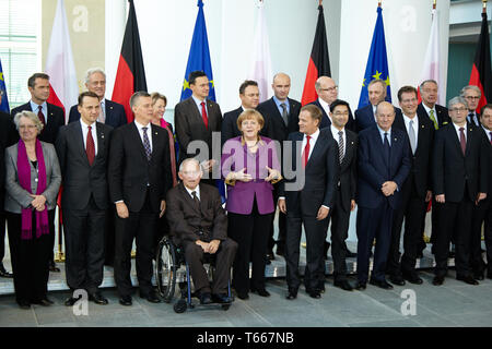 12. Deutsch-polnischen Regierungskonsultationen Stockfoto