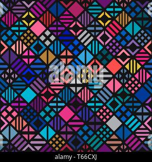 Geometrische nahtlose Hintergrund Stock Vektor