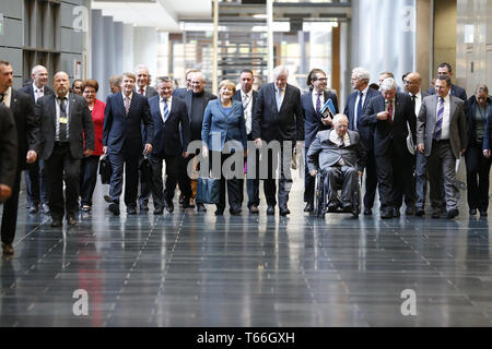 CSU/CDU und SPD - secound Roundof Innenraum, Verkehrsminister Peter Ramsauer, Stockfoto